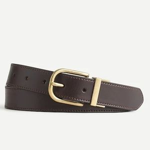 Brown Leather Belt NWT - size 38